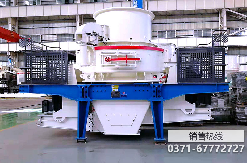 立軸制砂機(jī)打沙作業(yè)無(wú)篩底不堵料石打鐵破碎原理產(chǎn)量高